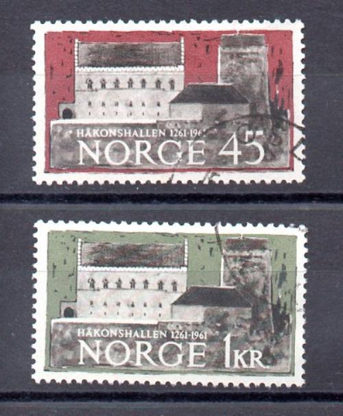 Noruega Año 1961 Nº Yvert 413/14 (o)